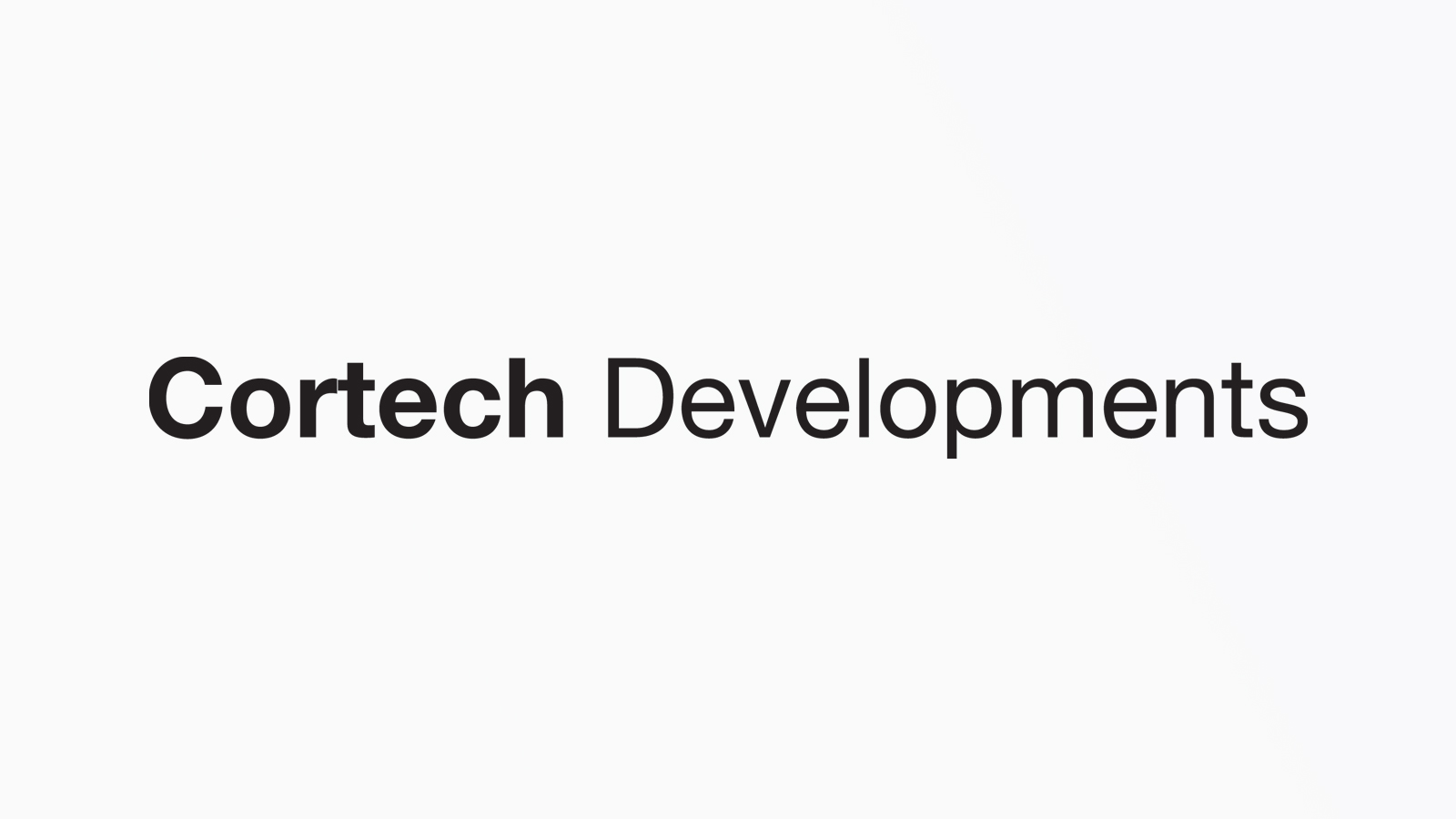 Cortech Developments logo